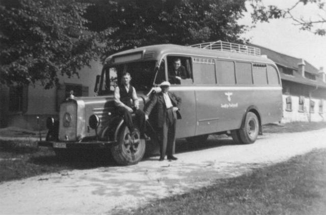 Bus der GEKRAT in Grafeneck